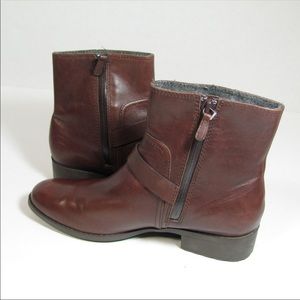 Cole Haan Waterproof booties, dark brown